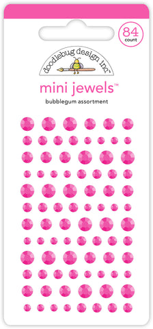 Doodlebug Mini Jewels: 6715 Bubblegum Assortment