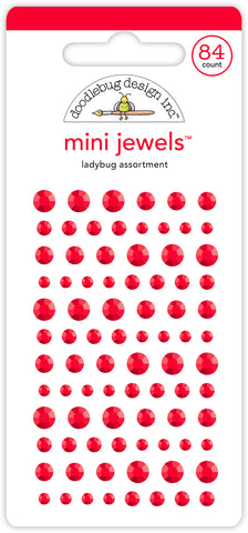 Doodlebug Mini Jewels: 6716 Ladybug Assortment