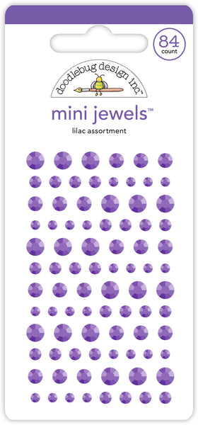 Doodlebug Mini Jewels: 6722 Lilac Assortment