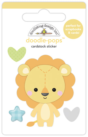 Doodlebug Doodle-Pop: 6777 Lovable Lion
