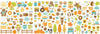 Doodlebug Ephemera Odd & Ends: 6985 Pumpkin Spice