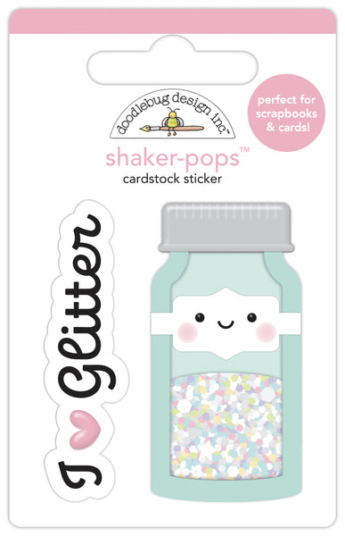 Doodlebug Doodle-Pop: 7254 Glitter Jar Shaker