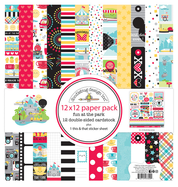 Doodlebug Pattern Paper Collection: 7340 Fun at the Park