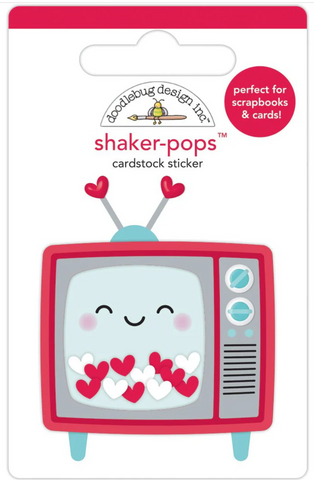 Doodlebug Doodle-Pop: 7553 Telly Time Shaker