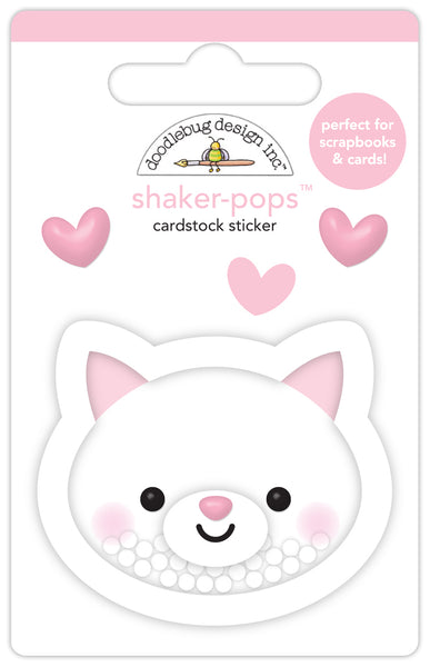 Doodlebug Doodle-Pop: 7605 Here Kitty Kitty Shaker