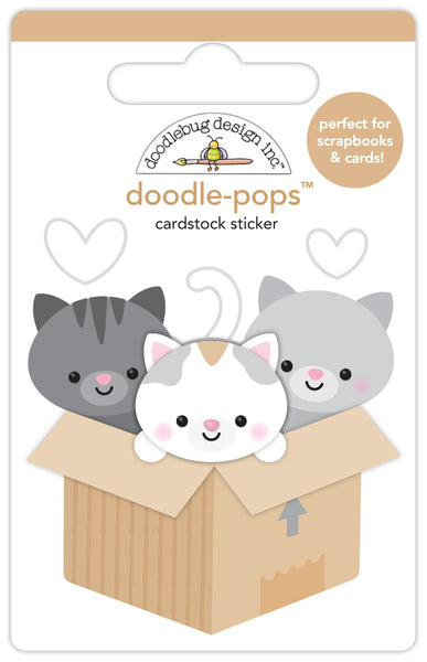 Doodlebug Doodle-Pop: 7612 Kitty Litter