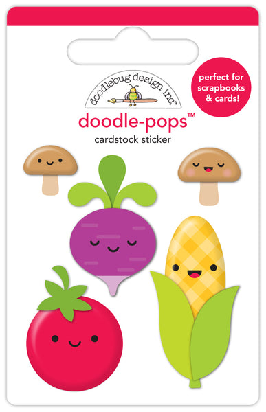 Doodlebug Doodle-Pop: 7803 Veggie Garden