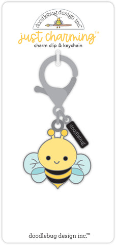 Doodlebug Key Chain "Just Charming": 7840 Bee Happy