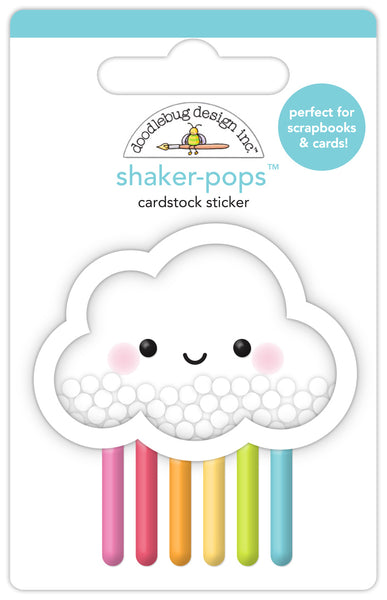 Doodlebug Doodle-Pop: 7961 Rainbow Bright Shaker