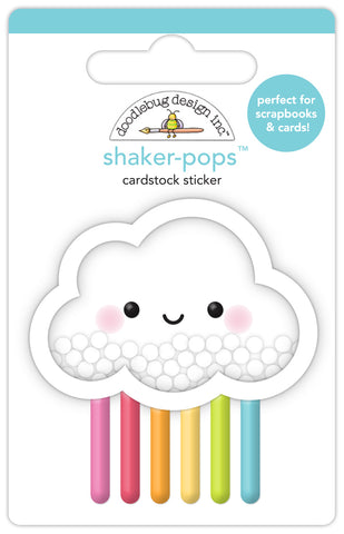 Doodlebug Doodle-Pop: 7961 Rainbow Bright Shaker
