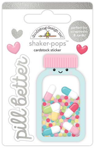 Doodlebug Doodle-Pop: 8011 Pill Better Shaker