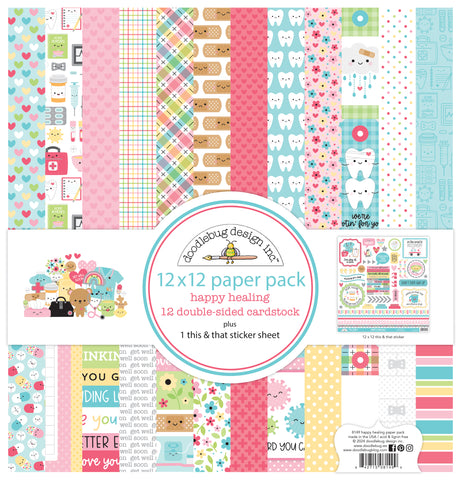 Doodlebug Pattern Paper Collection: 8149 Happy Healing