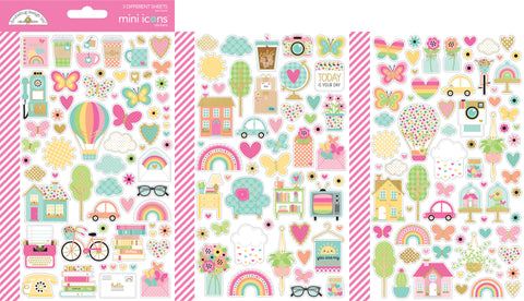 Doodlebug Mini Icons: 8170 Hello Again