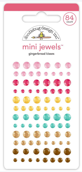 Doodlebug Mini Jewels: 8226 Gingerbread Kisses