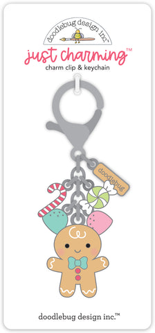 Doodlebug Key Chain "Just Charming": 8304 Gingerbread Kisses