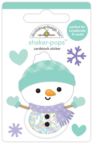 Doodlebug Doodle-Pop: 8350 Snow Much Love Shaker