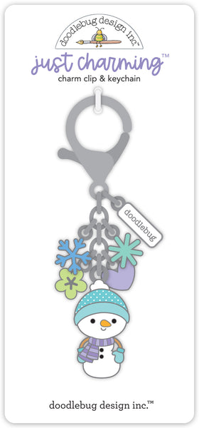 Doodlebug Key Chain "Just Charming": 8361 Snow Much Fun