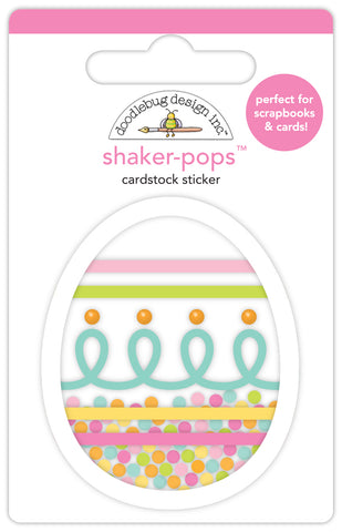Doodlebug Doodle-Pop: 8430 Egg-stra Special Shaker