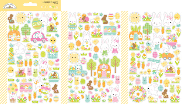 Doodlebug Mini Icons: 8451 Bunny Hop