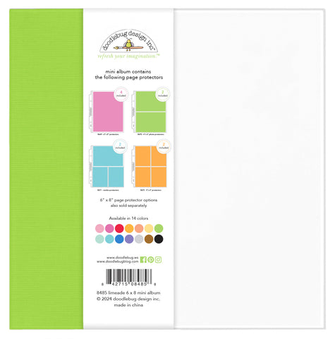 6x8 Doodlebug Album: Limeade