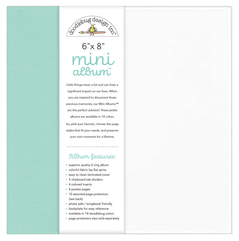 6x8 Doodlebug Album: Mint