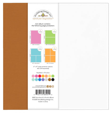 6x8 Doodlebug Album: Bon Bon
