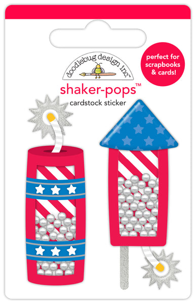 Doodlebug Doodle-Pop: 8505 Freedom Fireworks Shaker