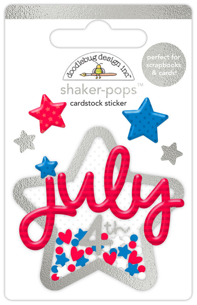 Doodlebug Doodle-Pop: 8506 July 4th Shaker