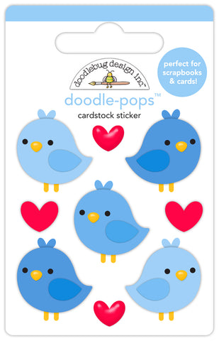 Doodlebug Doodle-Pop: 8508 Blue Birds