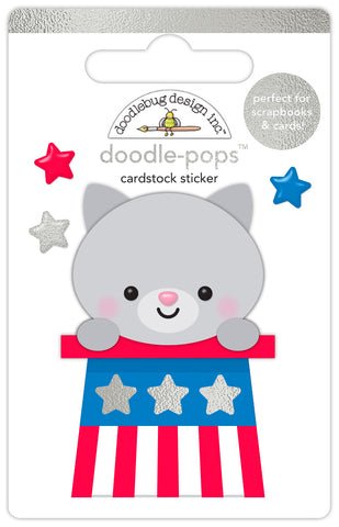 Doodlebug Doodle-Pop: 8509 Colonial Kitty