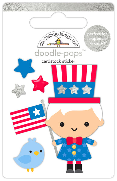 Doodlebug Doodle-Pop: 8512 Uncle Sam