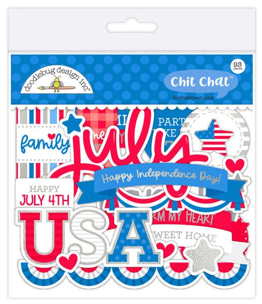 Doodlebug Ephemera Chit Chat: 8526 Hometown USA