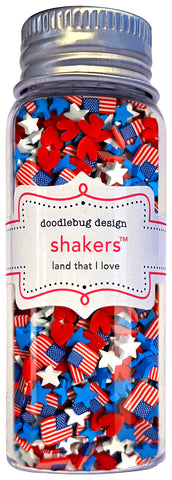 Doodlebug Shakers: 8551 Land That I Love