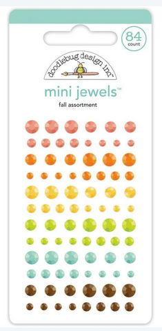 Doodlebug Mini Jewels: 8618 Fall Assortment