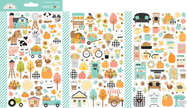 Doodlebug Mini Icons: 8629 Farmhouse