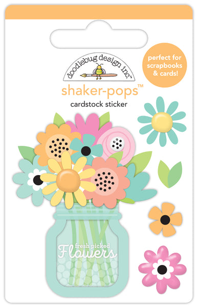 Doodlebug Doodle-Pop: 8779 Spring Bouquet Shaker