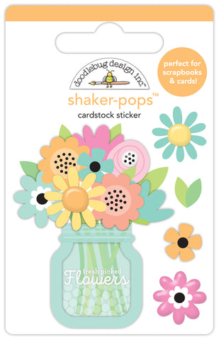 Doodlebug Doodle-Pop: 8779 Spring Bouquet Shaker