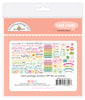 Doodlebug Ephemera Chit Chat: 8802 Butterfly Kisses