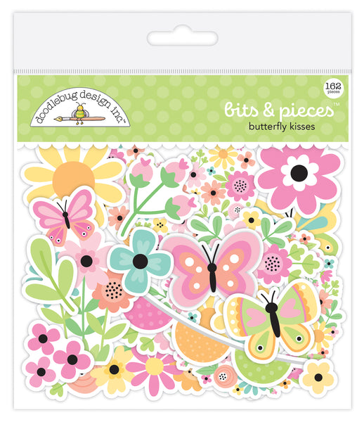 Doodlebug Ephemera Bit & Pieces: 8803 Butterfly Kisses