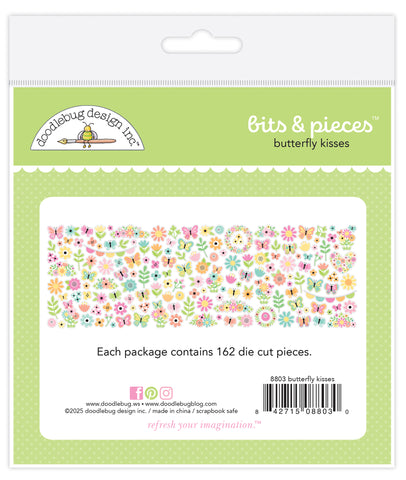 Doodlebug Ephemera Bit & Pieces: 8803 Butterfly Kisses