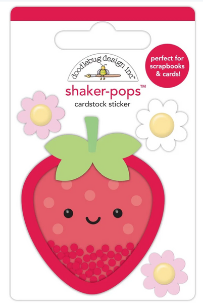 Doodlebug Doodle-Pop: 8862 Berry Sweet Shaker