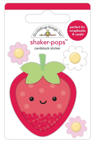 Doodlebug Doodle-Pop: 8862 Berry Sweet Shaker