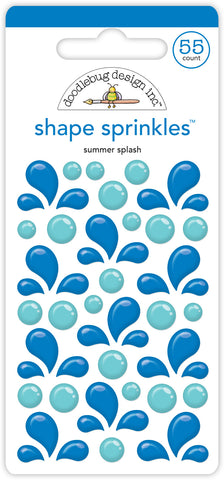 Doodlebug Shape Sprinkles: 8895 Summer Splash