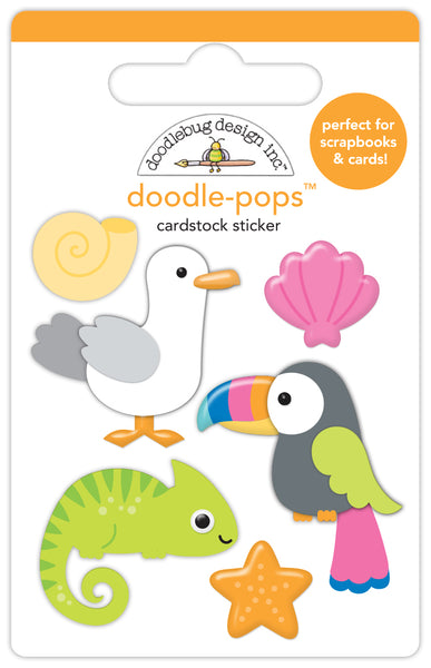 Doodlebug Doodle-Pop: 8899 Tropical Trio