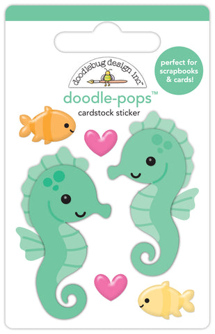 Doodlebug Doodle-Pop: 8901 Sam & Sally Seahorse