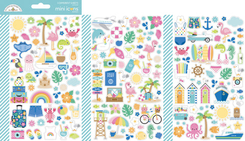 Doodlebug Mini Icons: 8906 Summer Fun