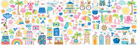 Doodlebug Ephemera Odd & Ends: 8921 Summer Fun