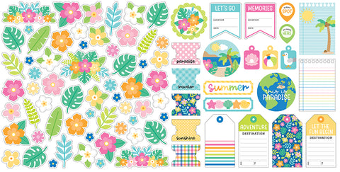 Doodlebug Ephemera Bits & Pieces: 8923 Summer Fun