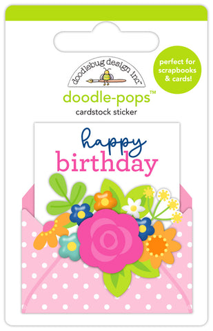 *NEW-PRE ORDER* Doodlebug Doodle-Pop: 9132 Birthday Greetings