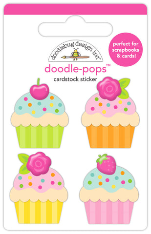 *NEW-PRE ORDER* Doodlebug Doodle-Pop: 9135 Cute Cakes